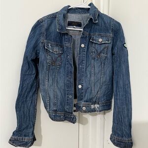 Vintage Juicy Couture Jeans Denim Jean Jacket Juicyland Dog Patch Y2K Size Large